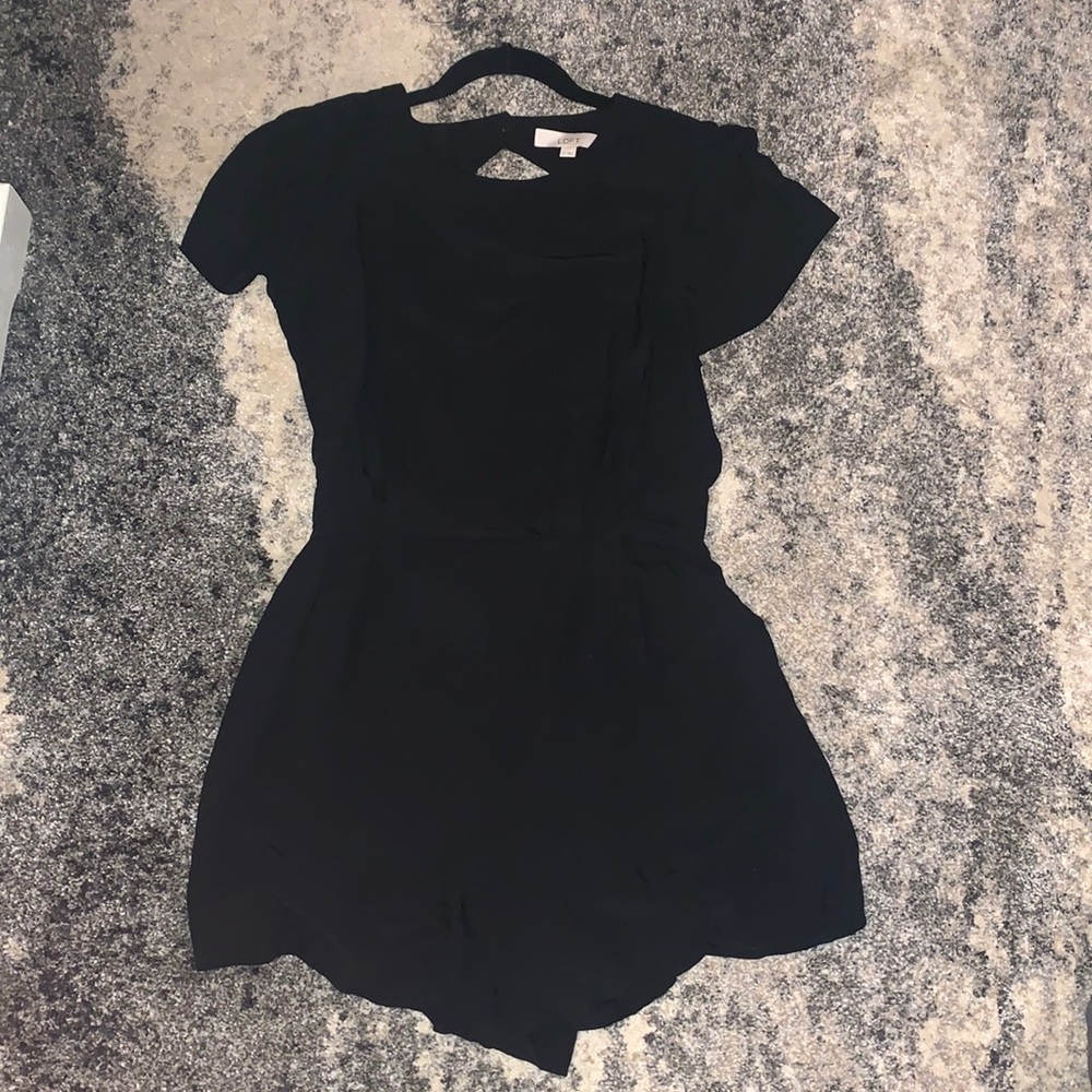 Loft Black Romper